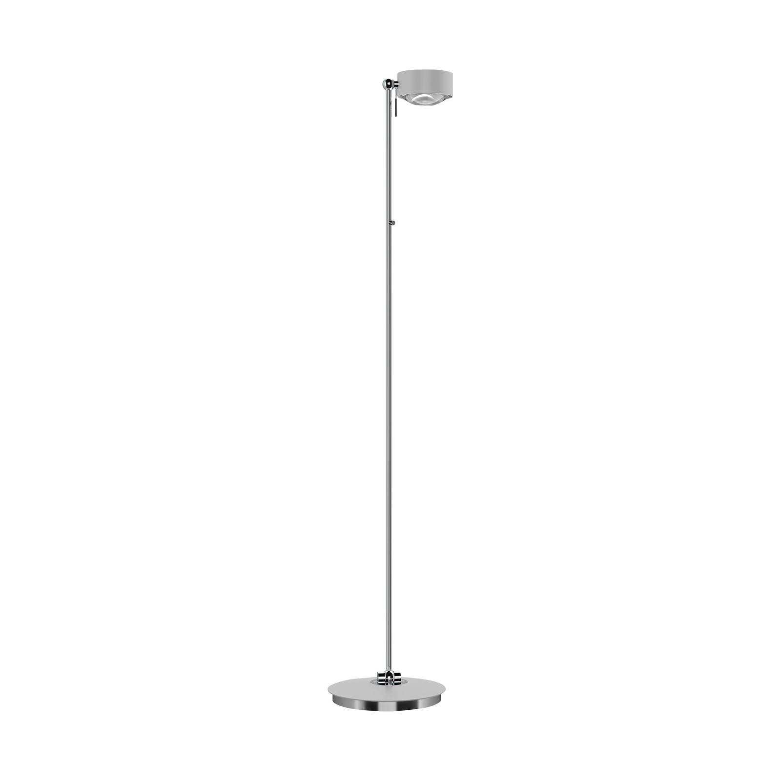 Puk Maxx Floor Mini LED matt/klar, weiß matt/chrom Puk Maxx Floor Mini LED matt/klar, weiß matt/chrom von Top Light
