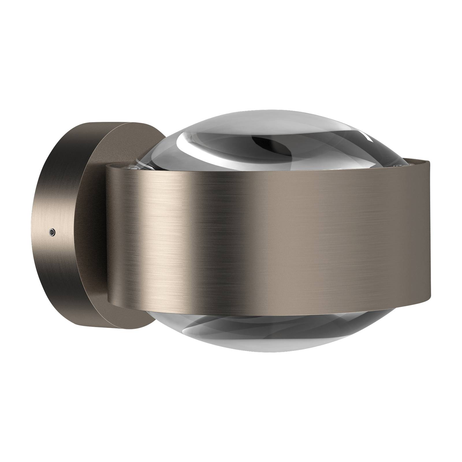 Puk Maxx Wall, LED, Linsen klar, nickel matt Puk Maxx Wall, LED, Linsen klar, nickel matt von Top Light