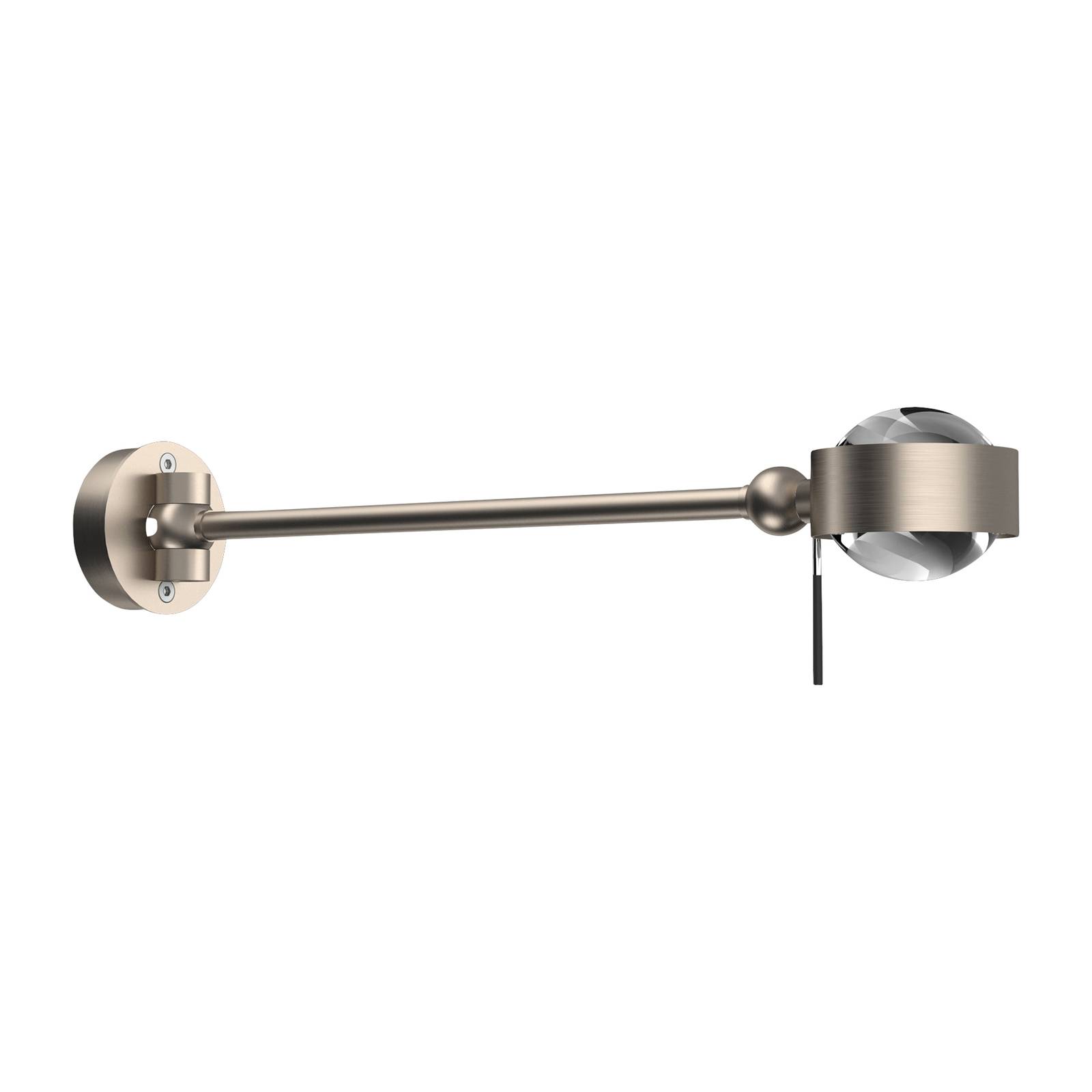 Puk Mini Hotel G9, 30cm, Linsen klar, nickel matt Puk Mini Hotel G9, 30cm, Linsen klar, nickel matt von Top Light