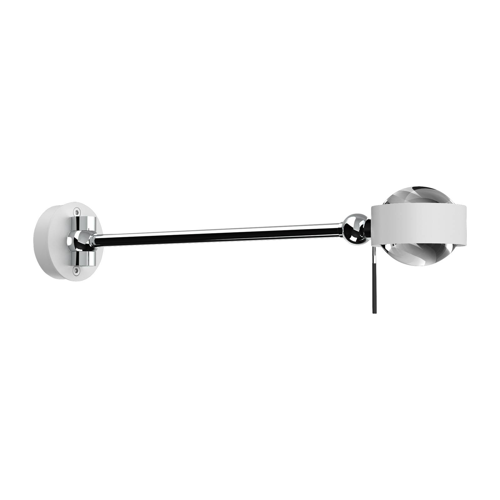 Puk Mini Hotel G9, 30cm, Linsen klar, weiß matt Puk Mini Hotel G9, 30cm, Linsen klar, weiß matt von Top Light