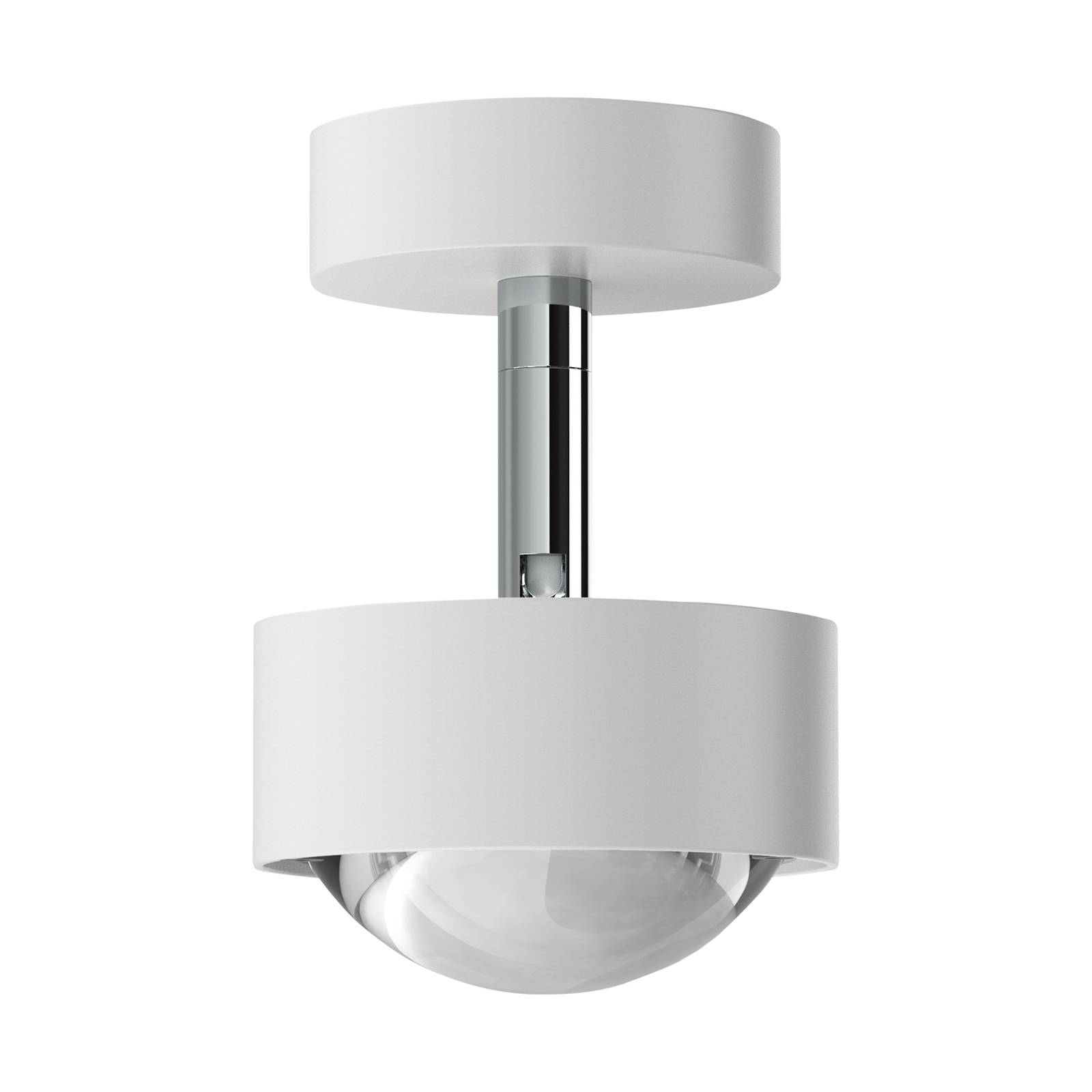 Puk Mini Turn LED-Spot Linse klar 1fl weiß matt Puk Mini Turn LED-Spot Linse klar 1fl weiß matt von Top Light