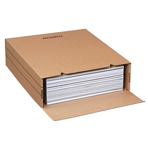 25 Top-Print Archivboxen braun 24,4 x 32,1 x 8,5 cm von Top-Print