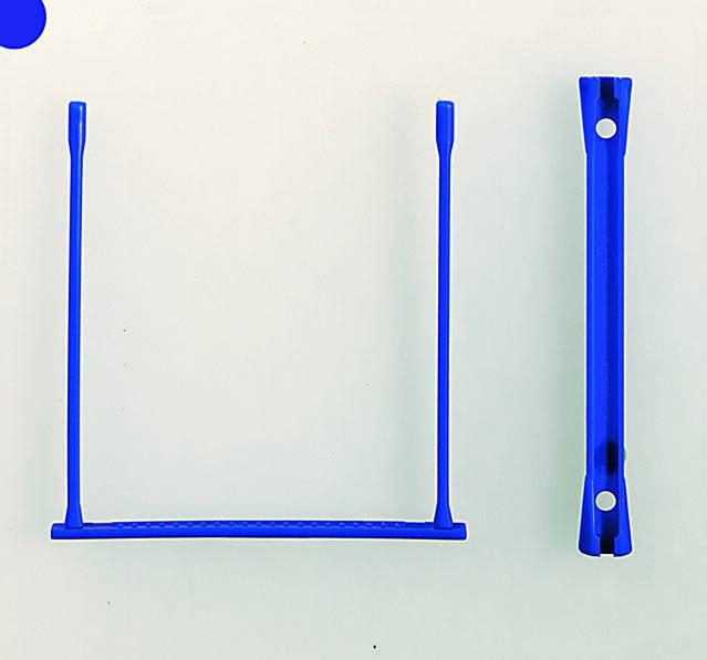 Top-Print Abheftbügel E-Clip blau von Top-Print