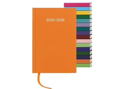 Top Sale Schülerkalender 2024/25, A4, Tagesansicht, Seite pro Tag, akademischer Terminplaner (Orange, A5 Wochenansicht) von Top Sale