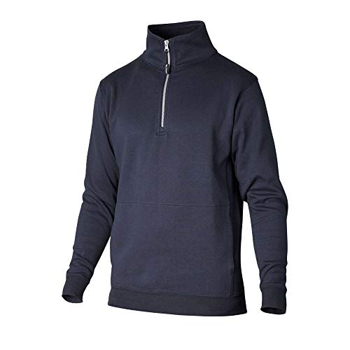 Top Swede 0102-02-05 Modell 0102 Zip Sweatshirt, Marine, Größe M von Top Swede