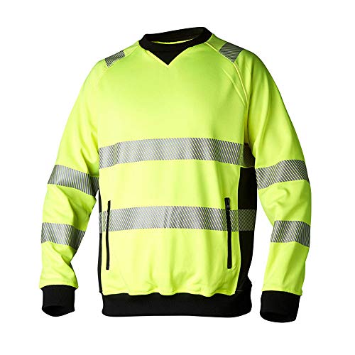 Top Swede 13202901509 Modell 132 Warnschutz Sweatshirt, Gelb/Schwarz, Größe XXXL Top Swede 13202901509 Modell 132 Warnschutz Sweatshirt, Gelb/Schwarz, Größe XXXL von Top Swede