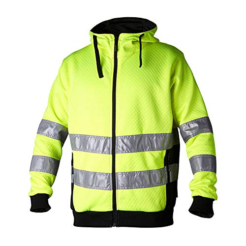 Top Swede 13302901508 Modell 133 Warnschutz Kapuzenjacke, Gelb/Schwarz, Größe XXL Top Swede 13302901508 Modell 133 Warnschutz Kapuzenjacke, Gelb/Schwarz, Größe XXL von Top Swede
