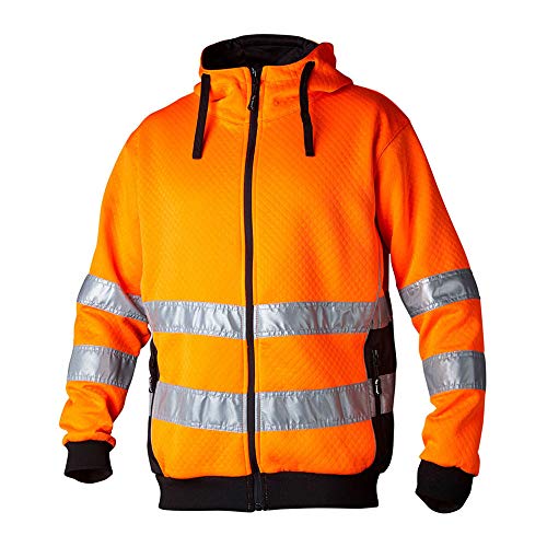 Top Swede 13302902505 Modell 133 Warnschutz Kapuzenjacke, Orange/Schwarz, Größe M Top Swede 13302902505 Modell 133 Warnschutz Kapuzenjacke, Orange/Schwarz, Größe M von Top Swede