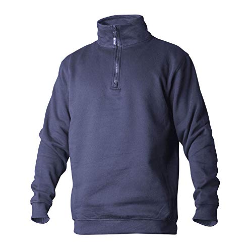 Top Swede 14900300206 Modell 149 Half Zip Sweatshirt, Marine, Größe L von Top Swede