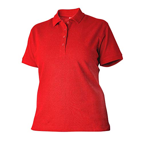 Top Swede 18811700304 Modell 188 Damen Poloshirt, Rot, Größe S von Top Swede