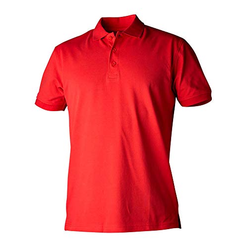 Top Swede 19111700303 Modell 191 Poloshirt, Rot, Größe XS von Top Swede