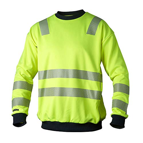Top Swede 1929-12-04 Modell 1929 Warnschutz Sweatshirt, Gelb, Größe S von Top Swede