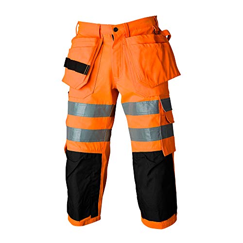 Top Swede 218016022C050 Modell 218 Warnschutz Piratenhose, Orange/Marine, Größe C50 von Top Swede