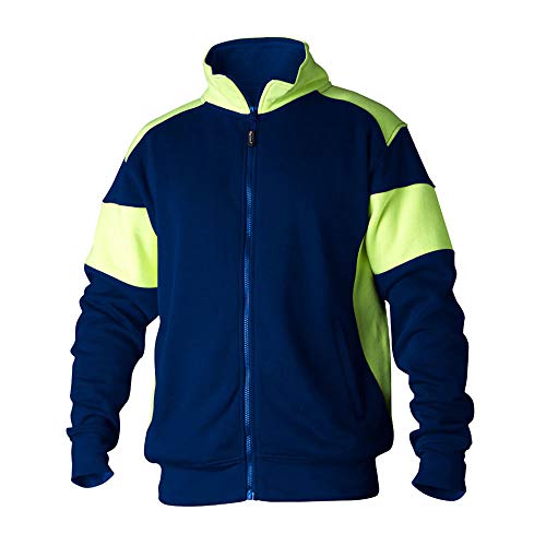 Top Swede 22311702108 Modell 223 Sweatshirt mit Durchgehender Reißverschluss, Marine/Gelb, Größe XXL Top Swede 22311702108 Modell 223 Sweatshirt mit Durchgehender Reißverschluss, Marine/Gelb, Größe XXL von Top Swede