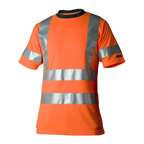Top Swede 22402702008 Modell 224 Warnschutz T-Shirt, Orange, Größe XXL von Top Swede