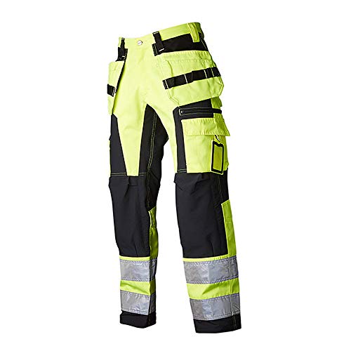 Top Swede 236016015D092 Modell 236 Warnschutz Stretchhose, Gelb/Schwarz, Größe D92 Top Swede 236016015D092 Modell 236 Warnschutz Stretchhose, Gelb/Schwarz, Größe D92 von Top Swede