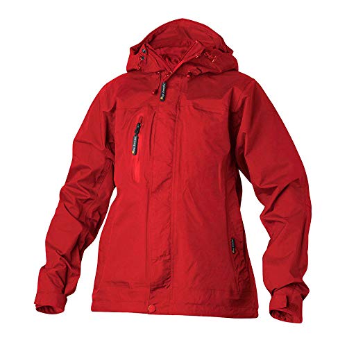 Top Swede 3520-03-04 Modell 3520 Damen Wetterschutzjacke, Rot, Größe S von Top Swede