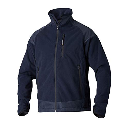 Top Swede 4140-02-06 Modell 4140 Winddichte Fleecejacke, Marine, Größe L von Top Swede