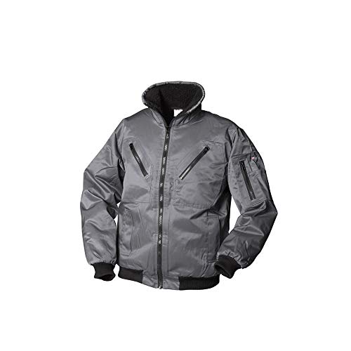 Top Swede 5026-09-07 Modell 5026 Pilot Jacke, Grau, Größe XL von Top Swede