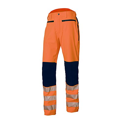 Top Swede 6818-20-09 Modell 6818 Hi Vis Wind Und Wasserdichte Muschelhosen, Orange, Größe XXXL von Top Swede