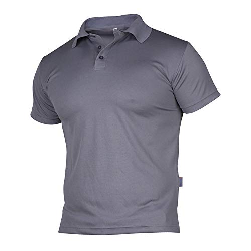 Top Swede 8127-09-05 Modell 8127 Funktions Poloshirt, Grau, Größe M von Top Swede