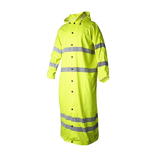 Top Swede 9095-10-08 Modell 9095 Hi Vis Knöchellang Regenmantel, Gelb, Größe XXL von Top Swede
