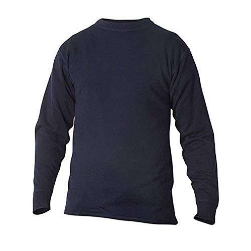 Top Swede 9637-02-05 Modell 9637 Rundhals Shirt, Marine, Größe M von Top Swede