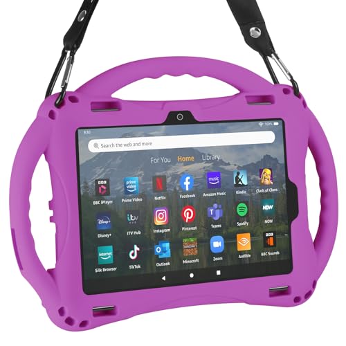 TopEsct Tablet-Schutzhülle für 8, leicht, stoßfest, Griff Ständer kindersicher, nur kompatibel mit der 12. / 10. Generation, Version 2022/2020 TopEsct Tablet-Schutzhülle für 8, leicht, stoßfest, Griff Ständer kindersicher, nur kompatibel mit der 12. / 10. Generation, Version 2022/2020 von TopEsct