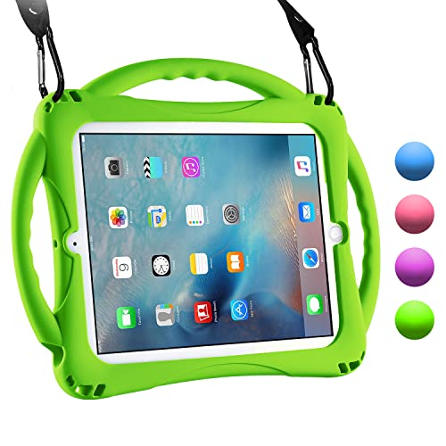 TopEsct iPad 2/3/4 Hülle Kinder, Anti-Shock Stoßfest Griff Ständer Schutzhülle für Apple iPad 2nd Generation,iPad 3rd Generation,iPad 4th Generation (Grün) von TopEsct