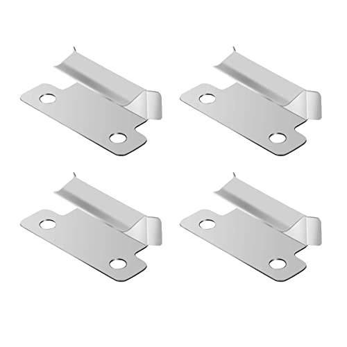 4 STÜCKE 7 mm 3D-Drucker-Clips, Bett-Clips Klemme 3D-Bett-Clips Ender 3 Glas-Bett-Clips für Creality Ender 3 V2 Ender 3S Ender 5 Pro Ender 7 CR-20 PRO CR-10S Pro 3D-Drucker Beheizte Bett-Glasbett von TopHomer