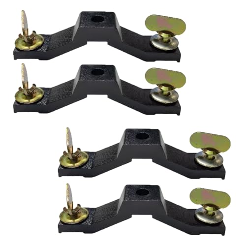 Moving Head Light Bridge Connector Truss Clamp Bracket Fast-Locking Stage Light Connecting Base 140mm Hole Spacing Black 4Pcs Moving Head Light Bridge Connector Truss Clamp Bracket Fast-Locking Stage Light Connecting Base 140mm Hole Spacing Black 4Pcs von TopHomer