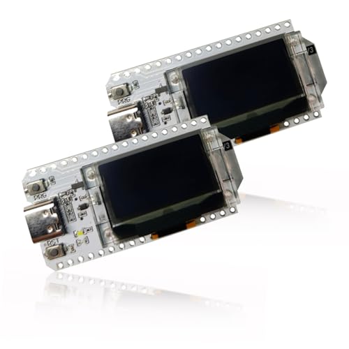 TopHomer ESP32 WiFi 32 Kit Entwicklungsboard mit 0,96" OLED Display Internet der Dinge für Arduino Volle Frequenz, 2 Stück TopHomer ESP32 WiFi 32 Kit Entwicklungsboard mit 0,96" OLED Display Internet der Dinge für Arduino Volle Frequenz, 2 Stück von TopHomer