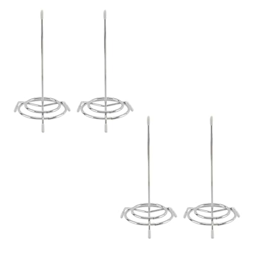 TopHomer Quittungshalter, silberfarben, 16 x 8,5 cm, Spike-Sticks, Quittungen, Rechnungen, Gabel, Restaurant, Scheckspindel, gerader Stab, Papierhalter, Ticketspike, 4 Stück TopHomer Quittungshalter, silberfarben, 16 x 8,5 cm, Spike-Sticks, Quittungen, Rechnungen, Gabel, Restaurant, Scheckspindel, gerader Stab, Papierhalter, Ticketspike, 4 Stück von TopHomer