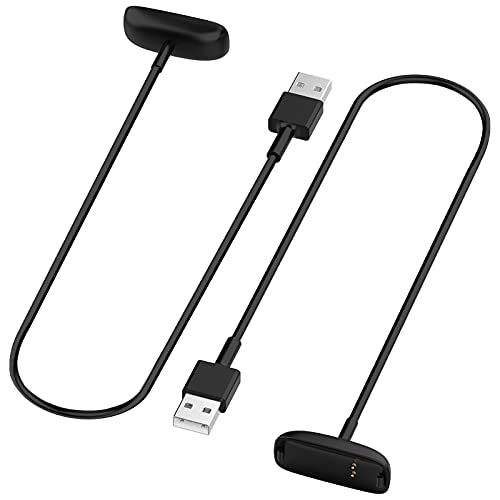 TopPerfekt Ladekabel für Fitbit ACE 3, Ersatz-Ladekabel Zubehör für Fitbit Inspire 2 und ACE 3 (2er Pack 1 m) (2er Pack 3 Füße) von TopPerfekt