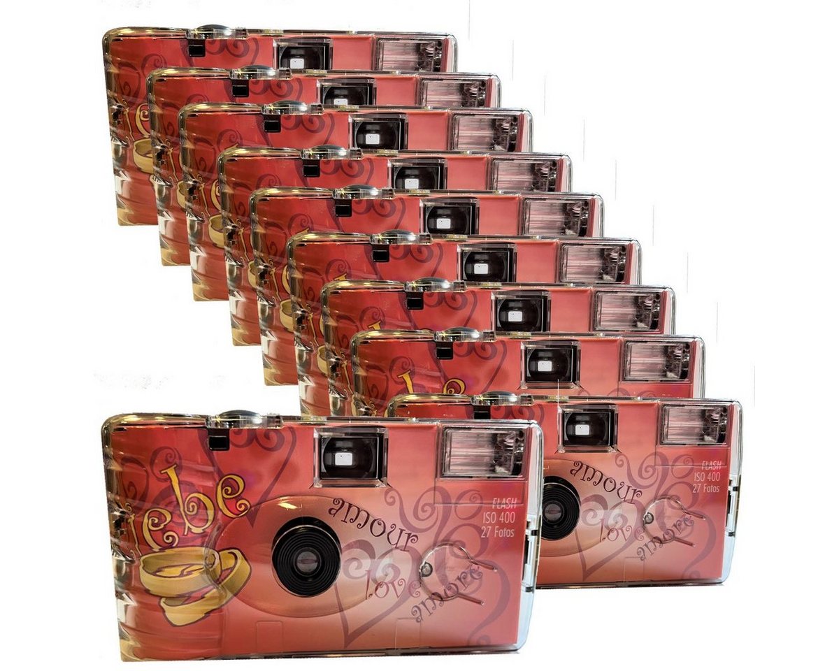 TopShot 10 x Einwegkamera Hochzeit Amore Rot Einwegkamera TopShot 10 x Einwegkamera Hochzeit Amore Rot Einwegkamera von TopShot