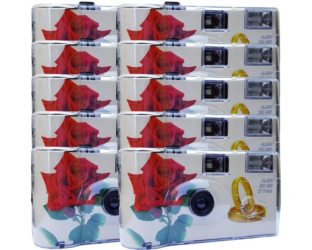 TopShot 10 x Einwegkamera Sonderposten Hochzeit Rosen + Ringe MHD 10.2025 Einwegkamera TopShot 10 x Einwegkamera Sonderposten Hochzeit Rosen + Ringe MHD 10.2025 Einwegkamera von TopShot