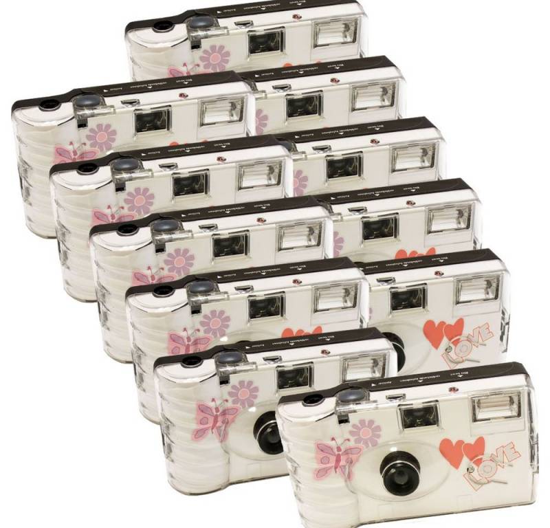 TopShot 11 x Einwegkamera Hochzeit Schmetterling MHD 10.2025 Einwegkamera von TopShot