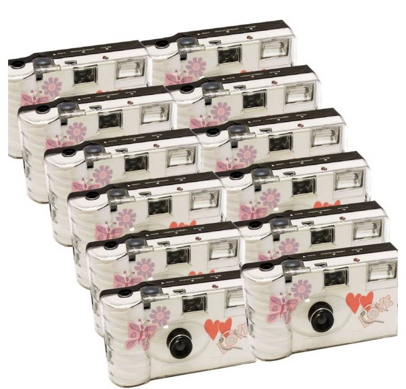 TopShot 12 x Einwegkamera Hochzeit Schmetterling MHD 10.2025 Einwegkamera von TopShot