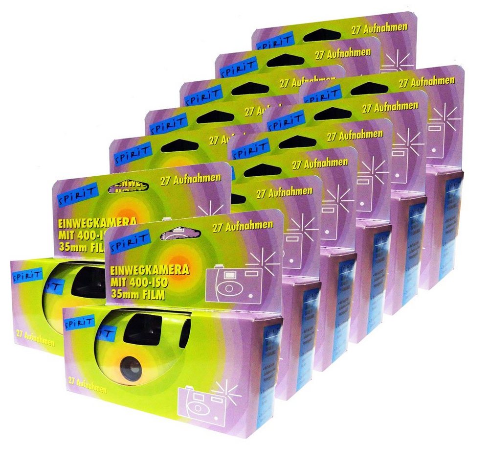 TopShot 12 x Einwegkamera Spirit grün/blau Einwegkamera TopShot 12 x Einwegkamera Spirit grün/blau Einwegkamera von TopShot