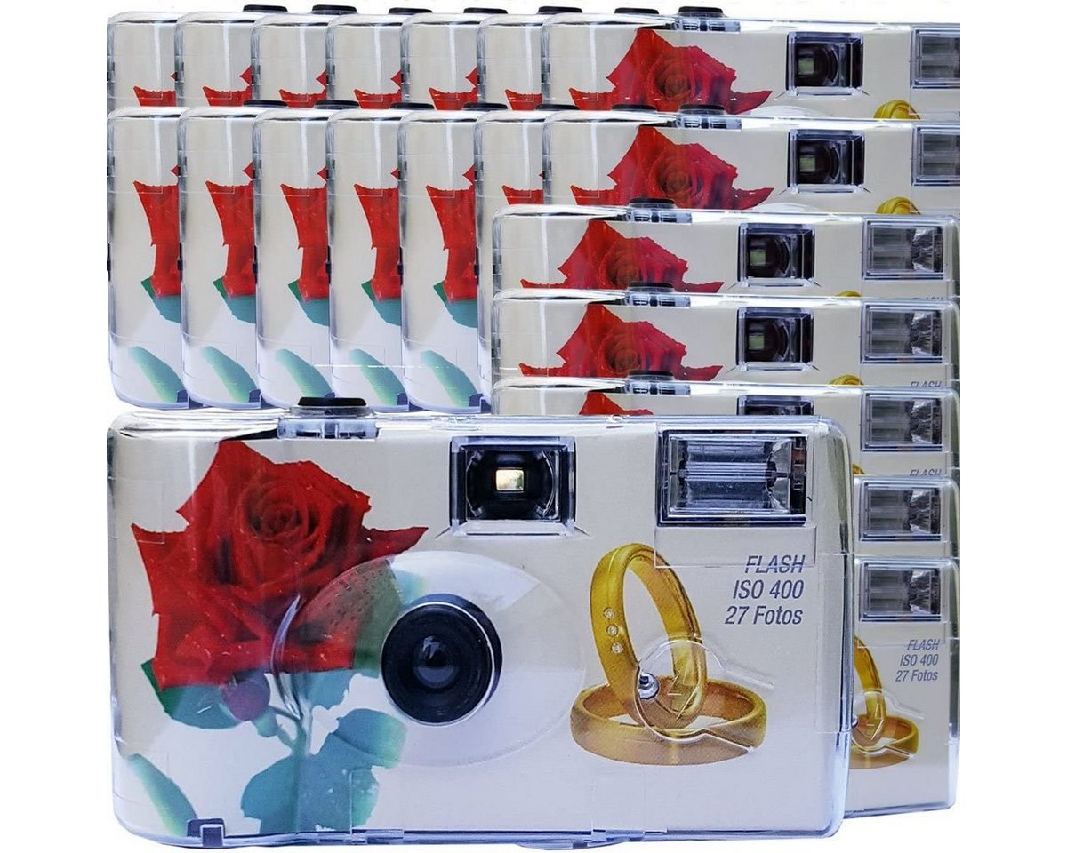 TopShot 20 x Einwegkamera Sonderposten Hochzeit Rosen + Ringe MHD 10.2025 Einwegkamera TopShot 20 x Einwegkamera Sonderposten Hochzeit Rosen + Ringe MHD 10.2025 Einwegkamera von TopShot
