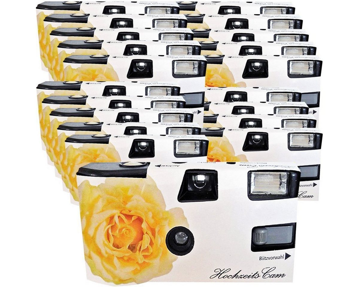 TopShot 20 x Einwegkamera gelbe Hochzeitsrose Einwegkamera TopShot 20 x Einwegkamera gelbe Hochzeitsrose Einwegkamera von TopShot