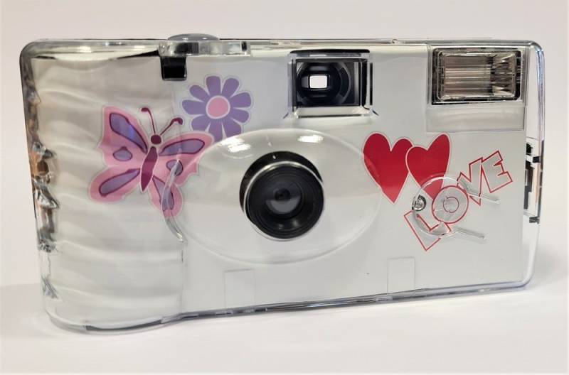 TopShot 5 x Einwegkamera Hochzeit Schmetterling MHD 10.2025 Einwegkamera von TopShot