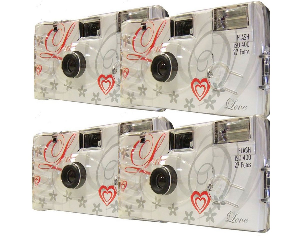 TopShot Einwegkamera Love 4er Pack Einwegkamera TopShot Einwegkamera Love 4er Pack Einwegkamera von TopShot