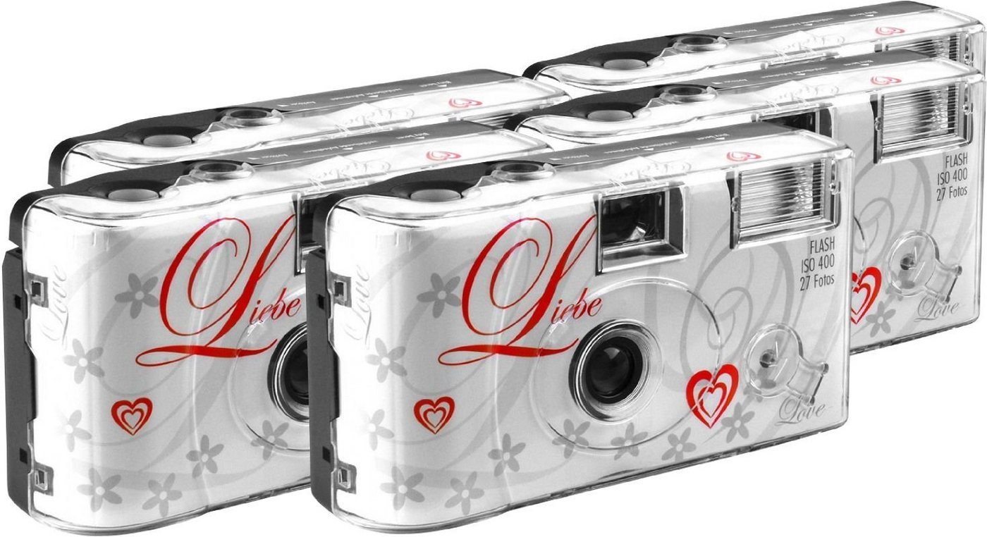 TopShot Einwegkamera Love 5er Pack Einwegkamera TopShot Einwegkamera Love 5er Pack Einwegkamera von TopShot