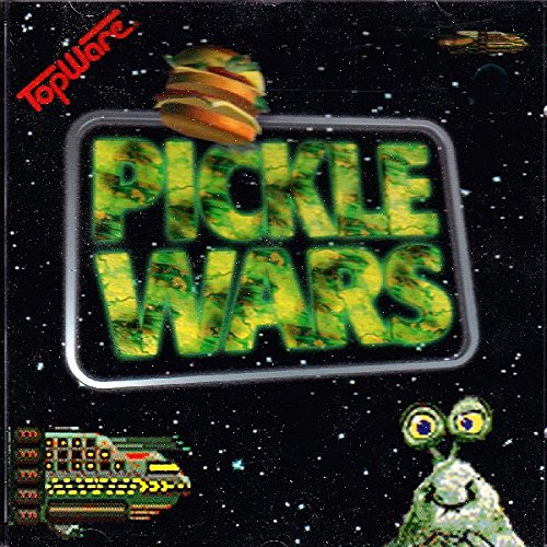 CD-Rom "PickleWars" - Außerirdische, die eingelegten Riesengurken ähneln, von TopWare