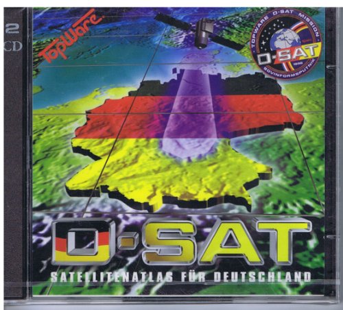 Topware D-SAT, Satellitenatlas für Deutschland, 2 CD-ROM's von TopWare