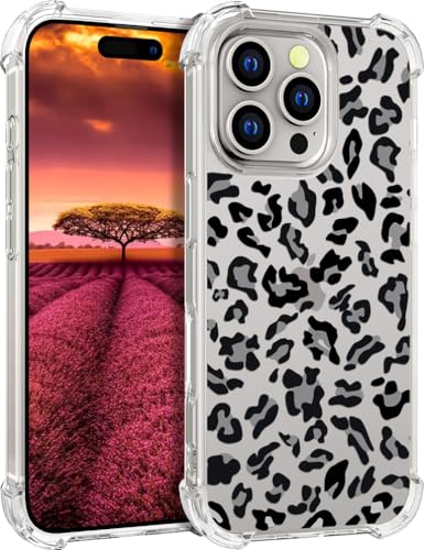 für iPhone 16 PRO MAX Hülle, Transparent Blume Muster Schutzhülle für Frauen Mädchen Kratzfeste Rückseite HandyHülle Case für iPhone 16 PRO MAX Leoparden-Geparden-Druck für iPhone 16 PRO MAX Hülle, Transparent Blume Muster Schutzhülle für Frauen Mädchen Kratzfeste Rückseite HandyHülle Case für iPhone 16 PRO MAX Leoparden-Geparden-Druck von Topgraph