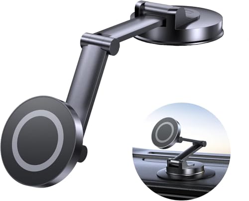 Tophot Für MagSafe Autohalterung, Auto Handyhalterung für Armaturenbrett, 360° Drehbar Magnetische Handyhalterung für Autos, Starker Klebstoff, Stabile Metallhalterung, Kompatibel mit iPhone Samsung Tophot Für MagSafe Autohalterung, Auto Handyhalterung für Armaturenbrett, 360° Drehbar Magnetische Handyhalterung für Autos, Starker Klebstoff, Stabile Metallhalterung, Kompatibel mit iPhone Samsung von Tophot