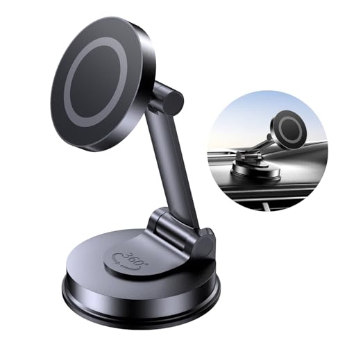 Tophot Handyhalterung Auto Magnet – Magnetische Handyhalterung für Armaturenbrett, Stabile Metallkonstruktion, 360° Drehbar, Starker Kleber, Kompatibel mit iPhone Samsung Pixel Tophot Handyhalterung Auto Magnet – Magnetische Handyhalterung für Armaturenbrett, Stabile Metallkonstruktion, 360° Drehbar, Starker Kleber, Kompatibel mit iPhone Samsung Pixel von Tophot