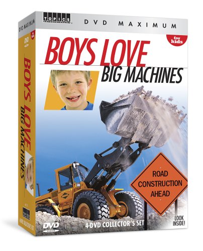 DVD Maximum - Boys Love Big Machines: 4-dvd Collector's Set von Topics Entertainment